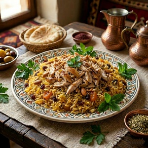 Arroz libanês com carne bovina 1kg